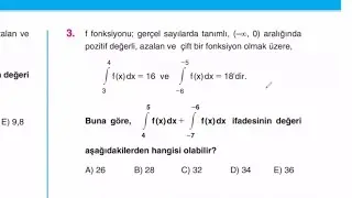 ÇOK HOŞ BİR İNTEGRAL SORUSU 💕