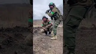 Batter Up! Ukraine Soldier's Play Baseball ... with Rocket for Bat