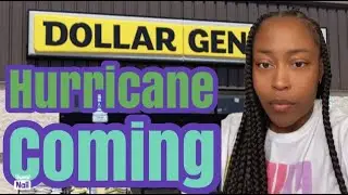 SHOP WITH TERESA AT DOLLAR GENERAL TO PREPARE FOR HURRICANE 🌀 IDALIA IN TAMPA, FLORIDA