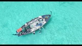 Turquoise blue water of Maldives | taken from a DJI phantom | Maldives 2019