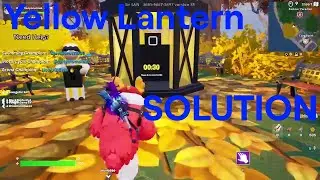 Fortnite Lantern Fest Tour Island Yellow Lantern Puzzle Solution
