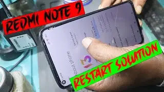Redmi Note 9 Auto Restart Problem Solution।।Shaboz