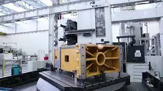 Hillary Machinery Hyundai Wia KBN135C Horizontal Boring Mill