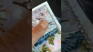 Вдохновившись видами Абхазии🏞 Процесс создания мини-картины #мк #mc #beads #music #love #бисер #diy