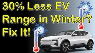 Why Your EV Loses 30% Range in Winter &mdash; Cold Weather Secrets & Simple Fix! MUST Watch to Save Money!