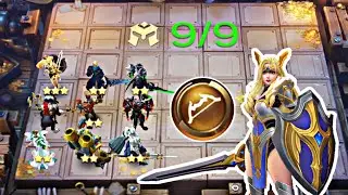 3 Star Freya Marksman, 6 Weapon Master Gameplay | Magic Chess -Mobile Legends Bang Bang