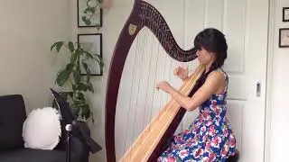 Crepuscule sur le lagon (Twilight on the Lagoon), Gabus (ABRSM Grade 2 Harp)