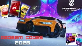Как активировать коды в Asphalt Legends в 2026 году | Asphalt Legends