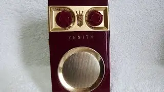 1956 Zenith Royal 500 transistor radios (made in the USA!)