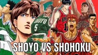 Shohoku vs Shoyo I El Primer Gran Encuentro de Slam Dunk 🏀