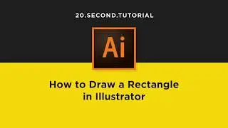 Draw a Rectangle in Illustrator | Adobe Illustrator Tutorial #1