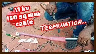Heat shrink 11kv cable termination  150 sq mm  cable