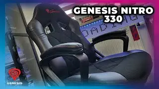 Tani fotel dla gracza Genesis Nitro 330 - Fotel gamingowy/Gaming Chair - prezentacja, om&oacute;wienie