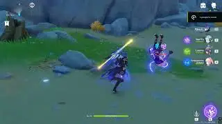 Flins Gameplay & Lunar Charge Test &ndash; Genshin Impact 6.0 Showcase