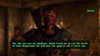 Fallout 3 - Charon kills Ahzrukhal
