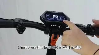 KUKIRIN G2 Master | P01: Kilometre, Mileage Unit Adjustment Tutorial