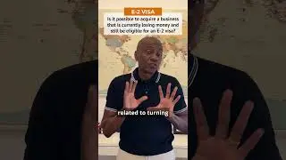 Can You Get an E-2 Visa by Buying a Losing Business?