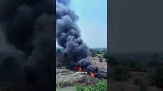 Bhuchungdih Ramgarh Underground Mining Fire | #bhuchungdih #rajrappamandir #rajrappathana #ramgarh