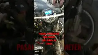 Pemasangan Speedometer Digital Pada Honda X4 1300CC   