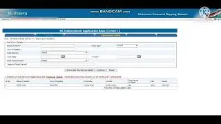 Online DCE endorsement/Basic DCE Renewal Process/DGS/OIL/Chemical /Gas.