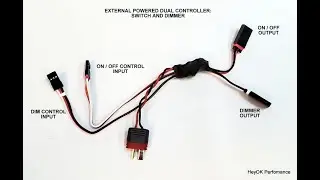 on off dimmer control demo
