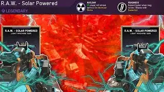THE BEST NUKE WEAPON IN THE GAME!?!? (R.A.W. - SOLAR POWER)