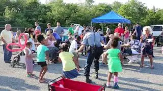 Toms River Police Officer Dancing at Police Event