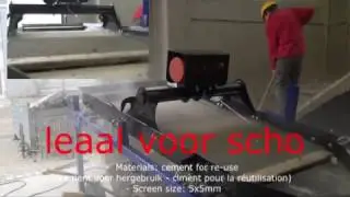 FleXiever: sand screener for schools / Zandzeef voor scholen /Crible pour centre d'apprentissage BTP