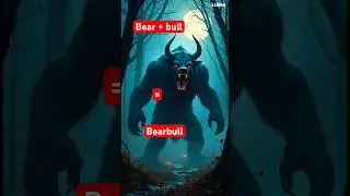 Bear and Bull Hybrid: A Surreal Creature Merge