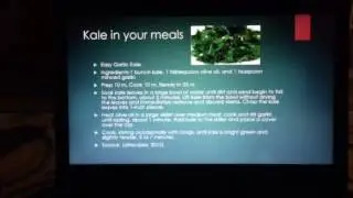 Kale project for class - Ben harrington