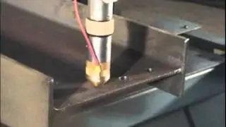 Plasma Cutting Bolt Holes in Structural Steel Beams