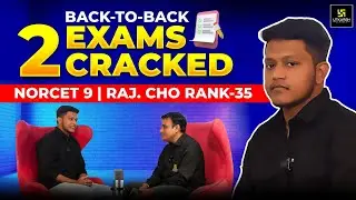 RANK 35 in Rajasthan CHO + NORCET 9 Cleared | Topper's Interview 🏆🏆 | Nursing Success Story