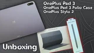OnePlus Pad 3 + Accessories Unboxing
