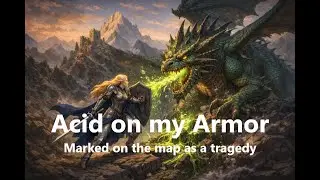 The Green Dragon Spit Acid on Me! | D&D Rock Anthem 🐉🔥