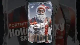 Fortnite - FREE Holiday Boxy skin #fortnite #fortnitemontage #wkxz2  #fortniteclips #shorts