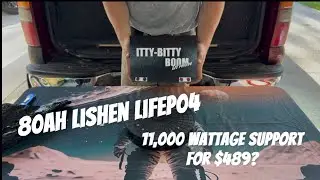 ITTY BITTY BOOM! 80AH Lishen LIFEP04 lithium battery