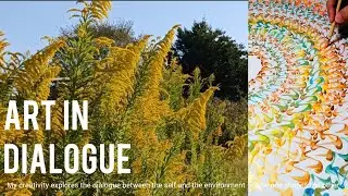 [+&alpha;]Art of Stillness:Abstract Mandala with Japanese Brushwork & Soft ASMR | Healing with environment