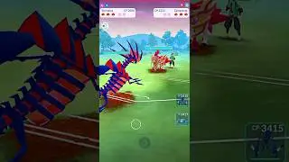*New Eternatus VS✨️Crown Zamazenta PvP Battle in Pok&eacute;mon GO