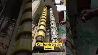Koli bandı &uuml;retim s&uuml;reci #manufacturing #machine#bant