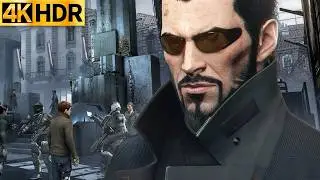 Deus Ex Mankind Divided | Ultra Settings 4K HDR Gameplay (RTX 4090M)