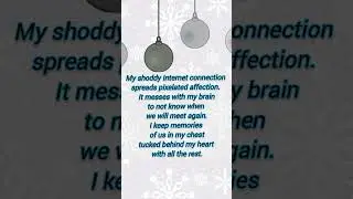 Fa-La-La-Lockdown (Silent Poem Video)