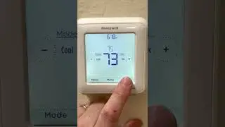 Changing Fan Mode on a Honeywell T6 Pro Thermostat