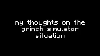 my thoughts on the grinch simulator situation (hypixel)