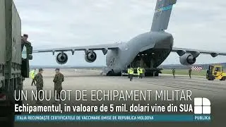 Armata Națională a primit un lot de echipament militar din partea SUA