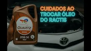 trocar o oleo do motor no RACTIS