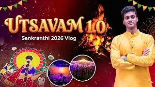 Sankranthi Celebration at IIIT Kottayam 2026 🎉 | Full College Fest Vlog | UTSAVAM 1.0