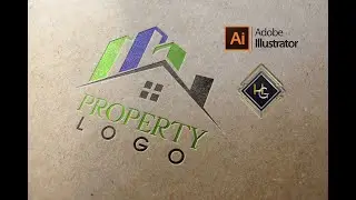 Create a Property Logo | HGshoots&Vlogs | Adobe Illustrator.
