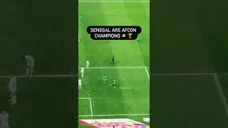 Pape Gueye  GOAL LAST-MINUTE 🇸🇳🔥 | Senegal Win AFCON Final #senegal #pepe #afcon #champion