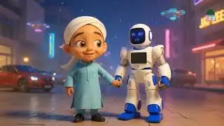 Robot cartoon 