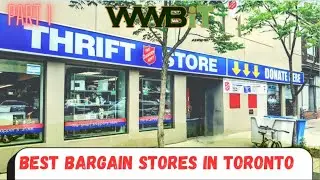 BARGAIN SHOPPING IN TORONTO PART 1 - MIDTOWN THRIFT STORE!